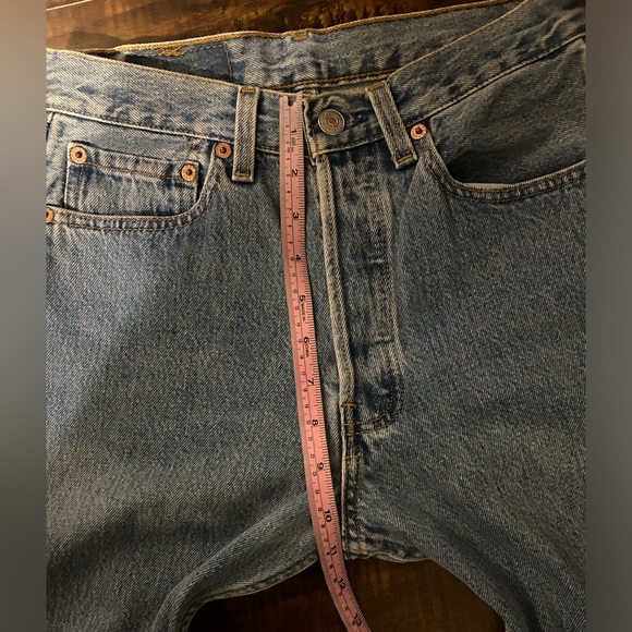 Levi's 501 Vintage Made in the USA Straight Leg Jeans Y2K (VINTAGE size 27) - Picture 8 of 14